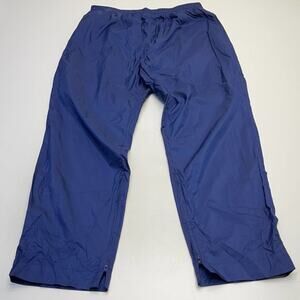 SUN MOUNTAIN Men’s XXL Blue Nylon Rain Pants